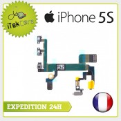 Nappe flex power on/off + volume + vibreur pour iPhone 5S